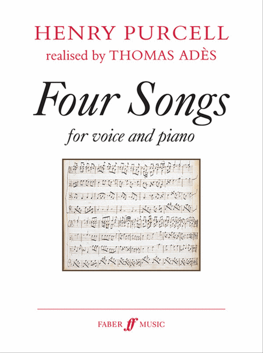 Four Songs Voice scores gallery preview page 1