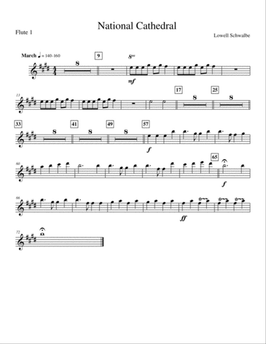 National Cathedral Full Orchestra scores gallery preview page 5