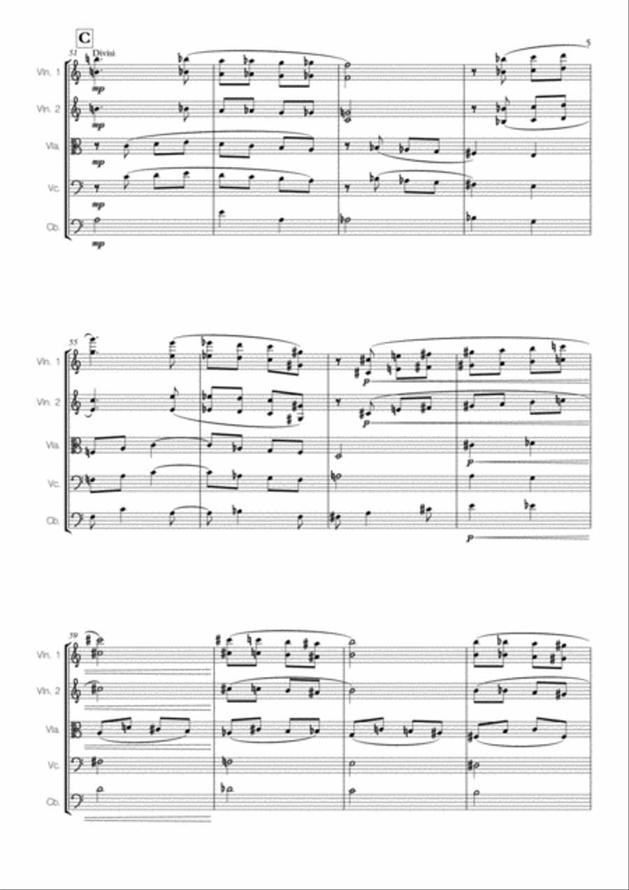 1961 (String Orchestra) - Ziza Padilha String Orchestra scores gallery preview page 6