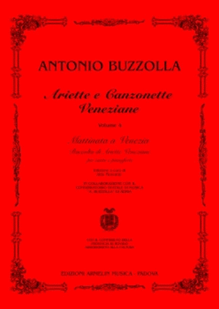 Arietta e Canzonette Veneziane Vol. 4