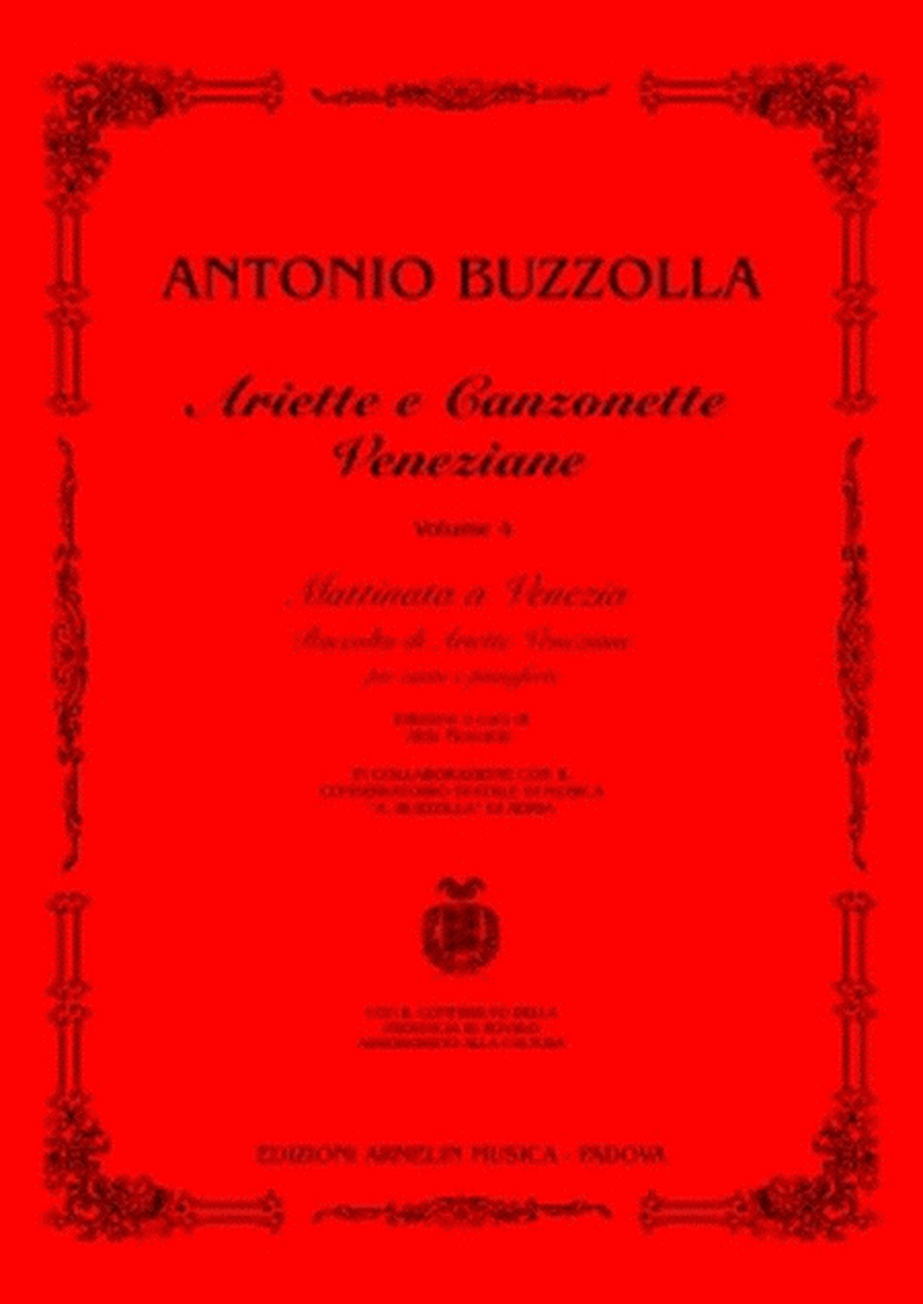 Arietta e Canzonette Veneziane Vol. 4