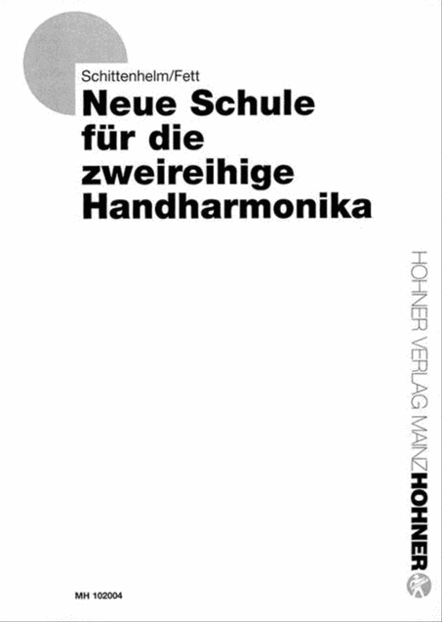 Neue Schule für die zweireihige Handharmonika Accordion scores gallery preview page 1