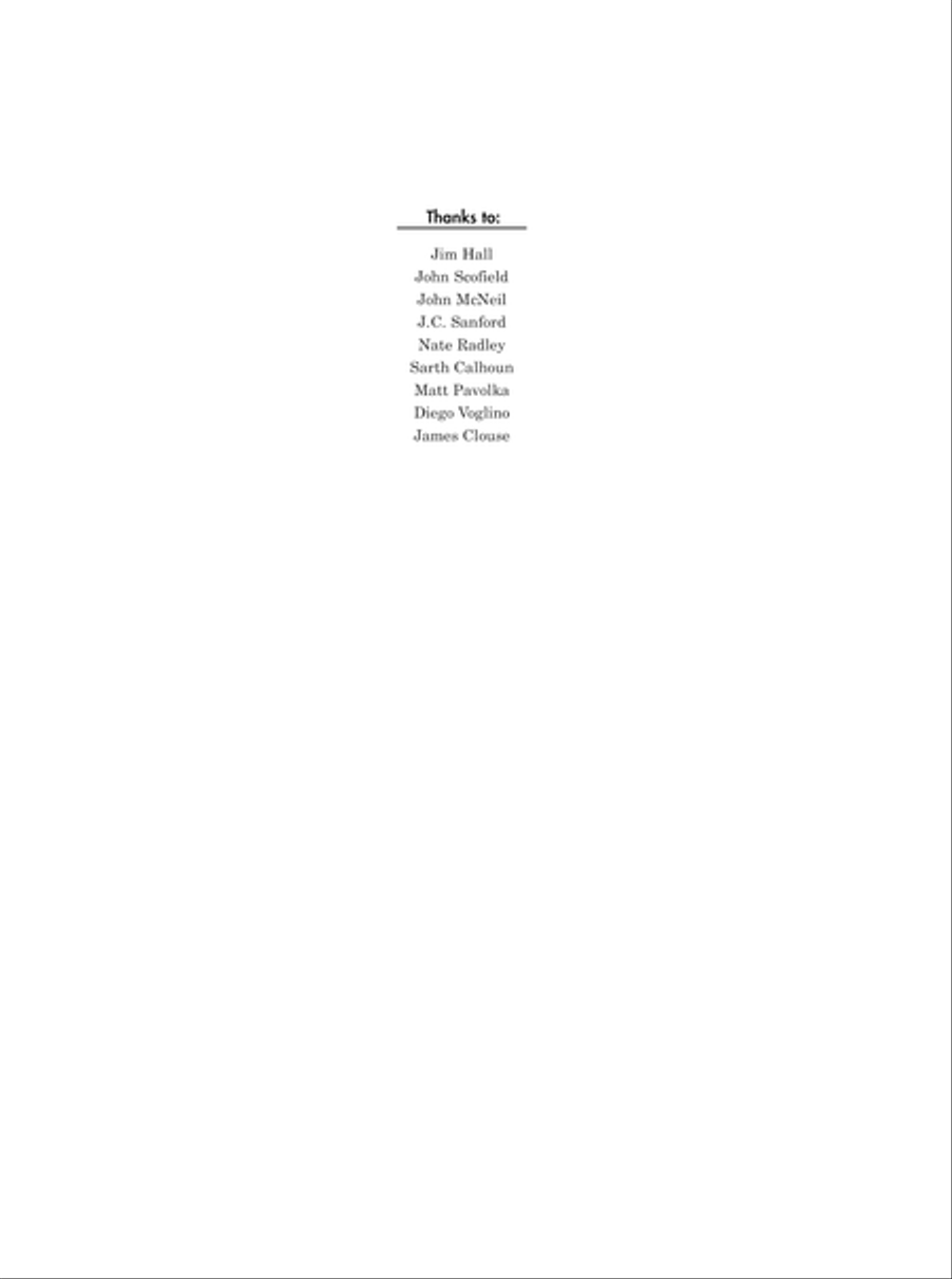 Jazz Guitar Comping Electric Guitar scores gallery preview page 4