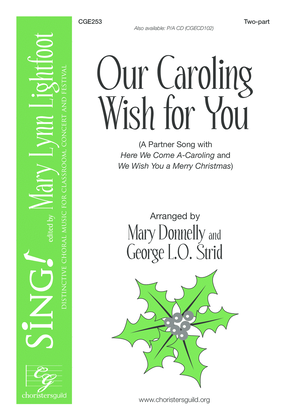 Book cover for Our Caroling Wish for You