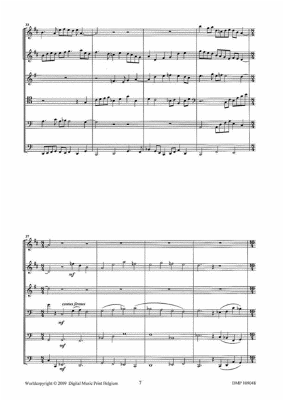 Ave Maria Stella Brass Ensemble scores gallery preview page 6