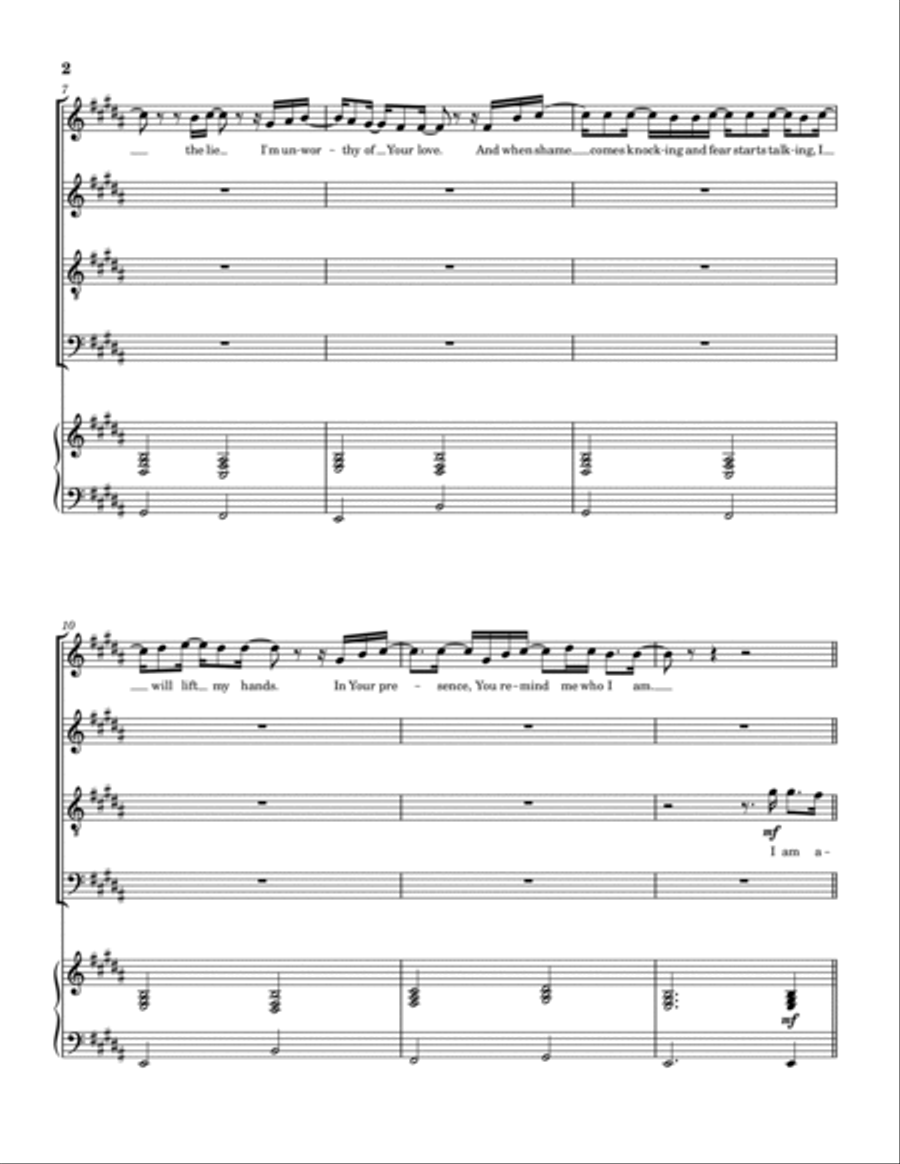Adoption Song 4-Part scores gallery preview page 3
