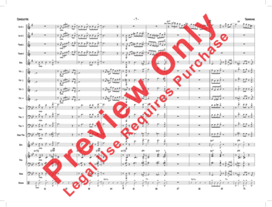 Jeannine Jeannine Jazz Ensemble scores gallery preview page 10