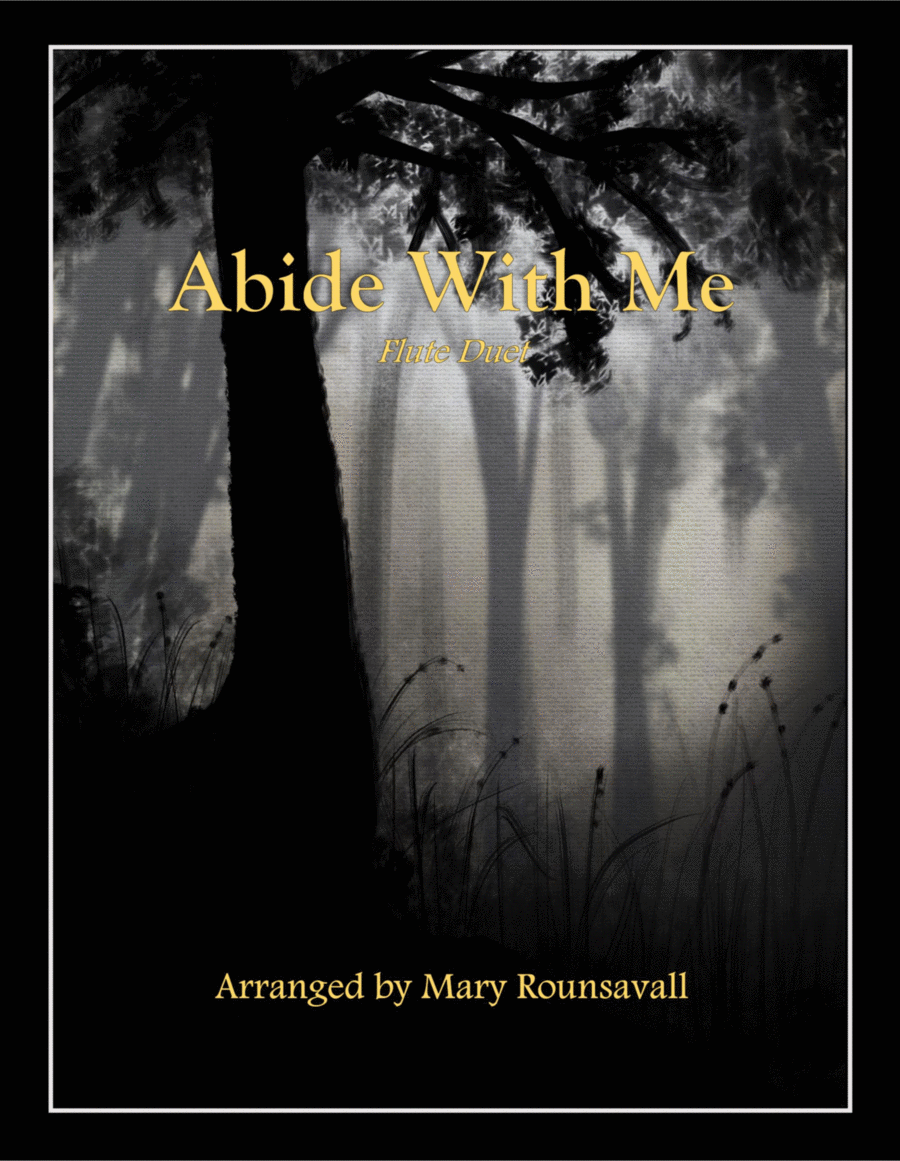 Book cover for Abide With Me (Flute Duet)