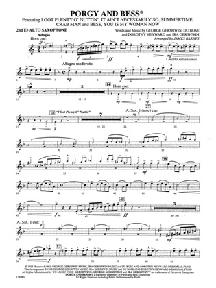 Porgy and Bess® (Medley): 2nd E-flat Alto Saxophone