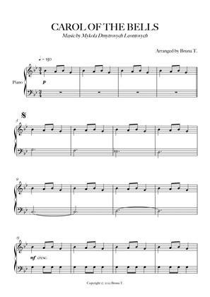 Carol of the Bells (Super Easy Piano)