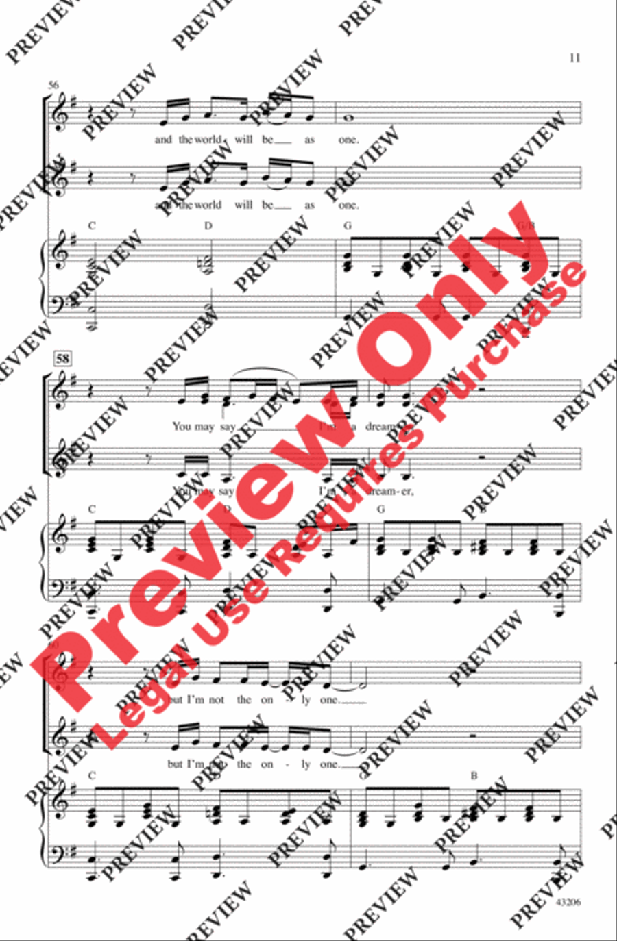 Imagine Imagine Women's Choir scores gallery preview page 22