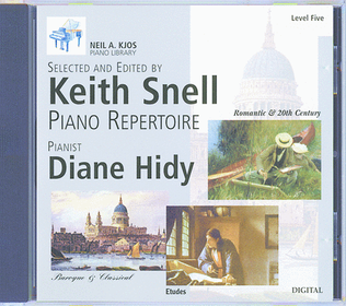 Book cover for Neil A. Kjos Piano Library CD: Baroque/Classical, Romantic, Etudes, Prep & Level 5