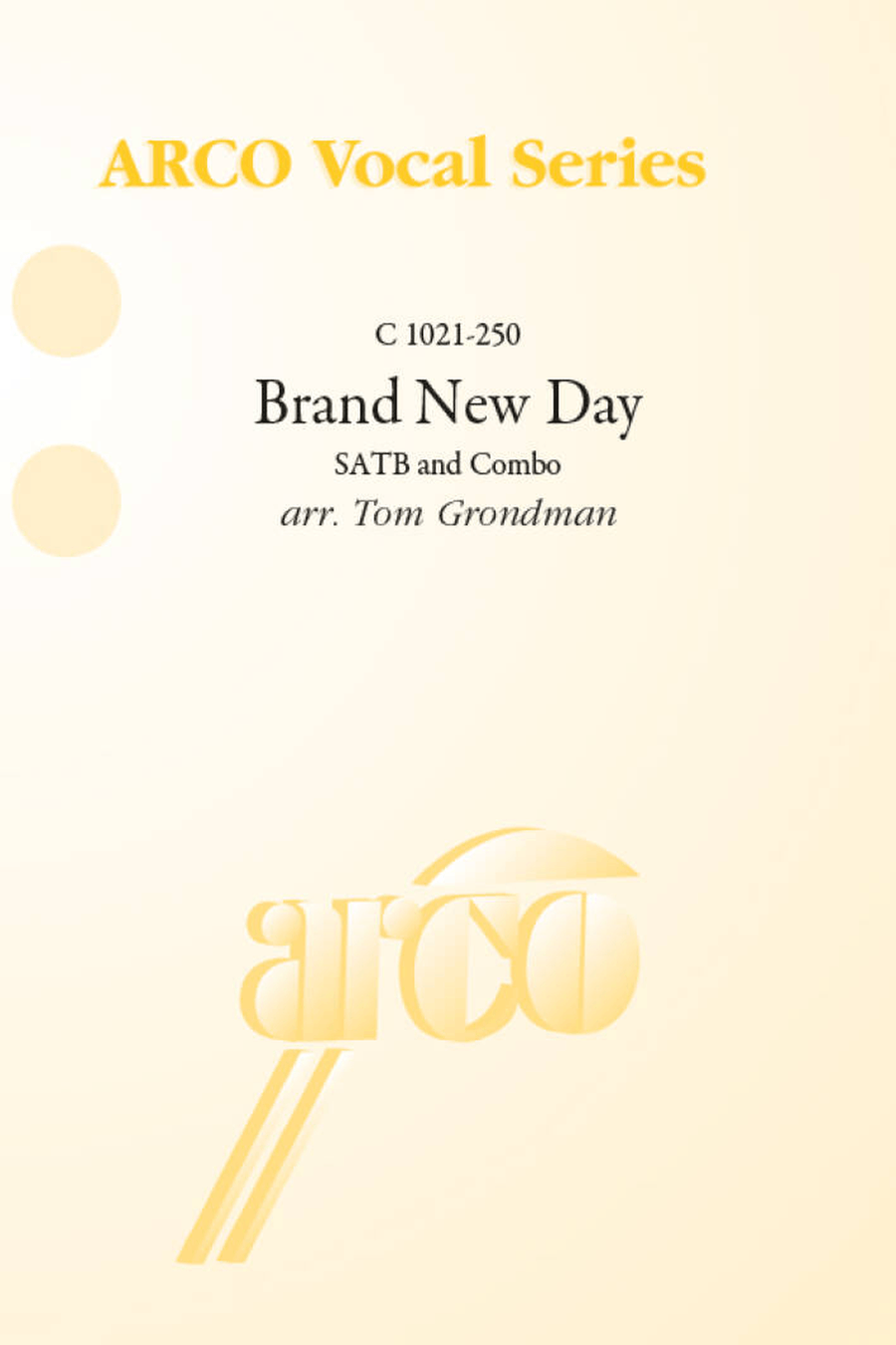 Brand New Day 4-Part scores gallery preview page 1
