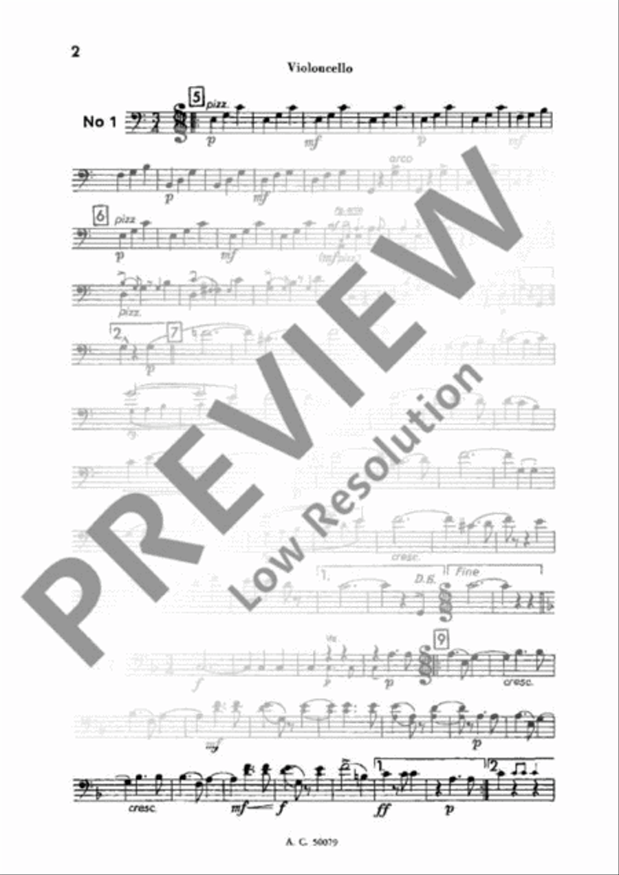 Bei uns z'Haus Orchestra scores gallery preview page 17