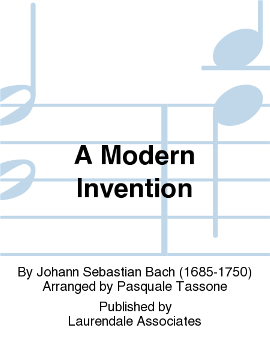 A Modern Invention A Modern Invention 2-Part scores gallery preview page 1
