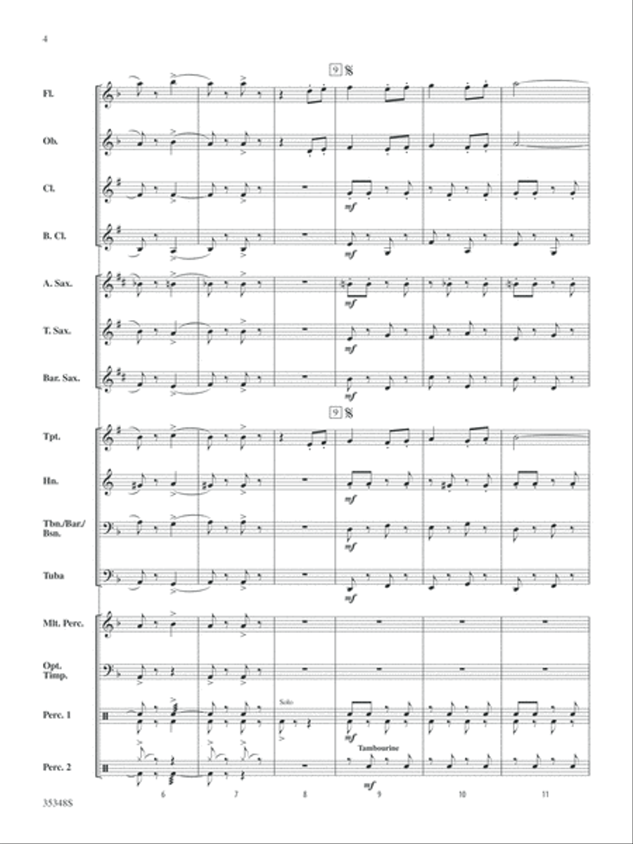 Andalucía: Score Andalucía: Score Concert Band scores gallery preview page 4