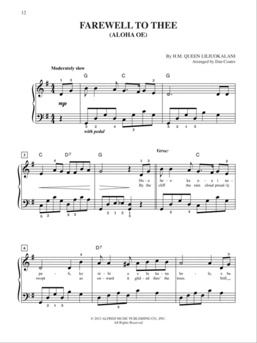 Top-Requested Hawaiian Sheet Music