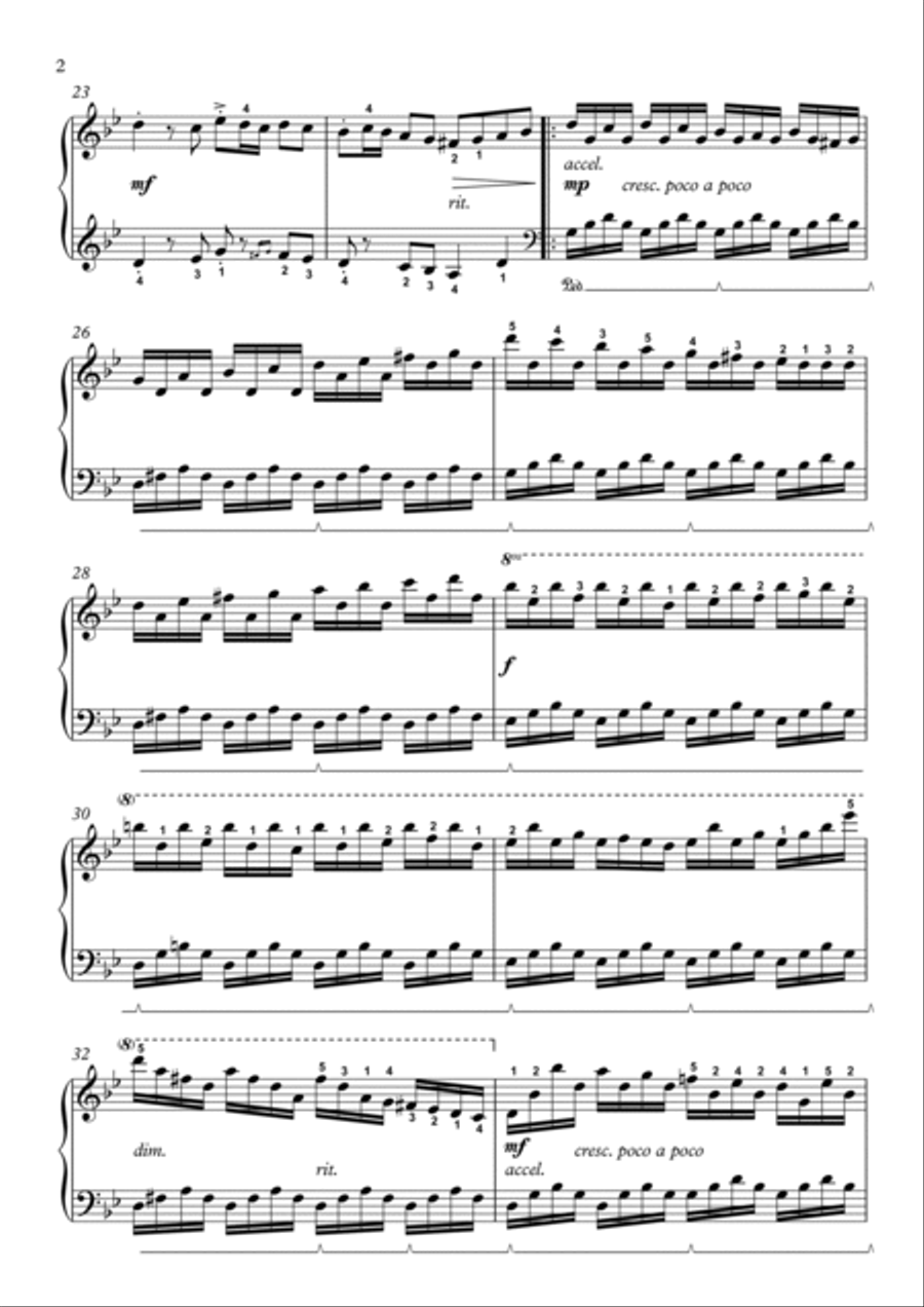 Ahora y Siempre (Now and Forever) Piano Solo scores gallery preview page 2