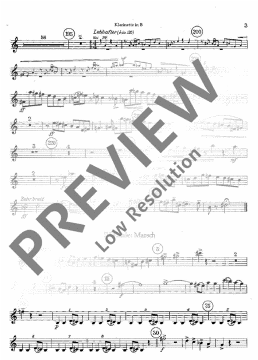 Plöner Musiktag Orchestra scores gallery preview page 11