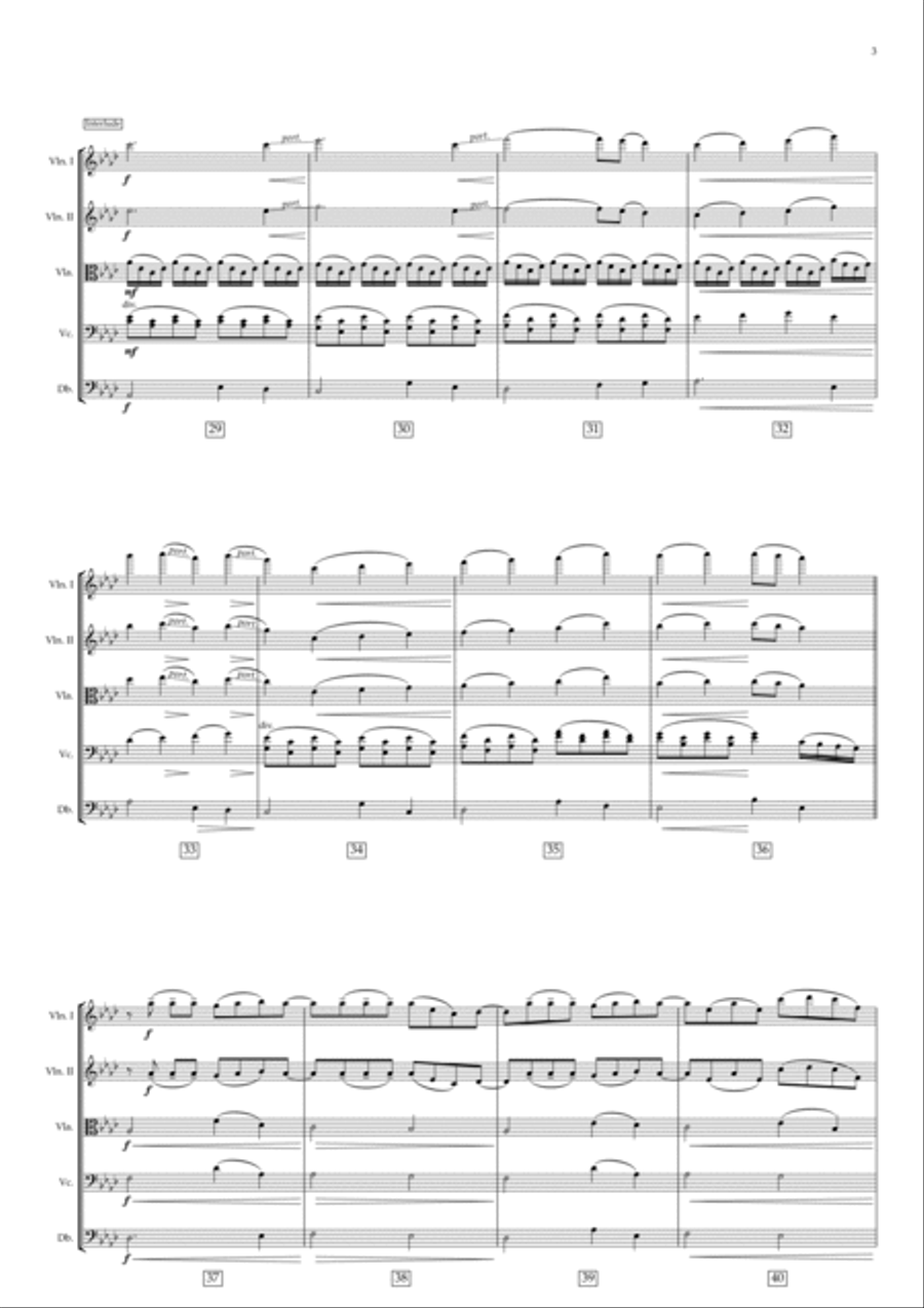 Enchanted String Orchestra scores gallery preview page 3