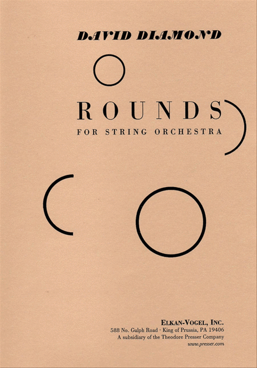 Rounds (score) Orchestra scores gallery preview page 1