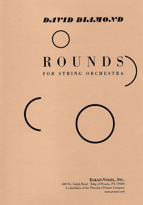 Book cover for Rounds (score)