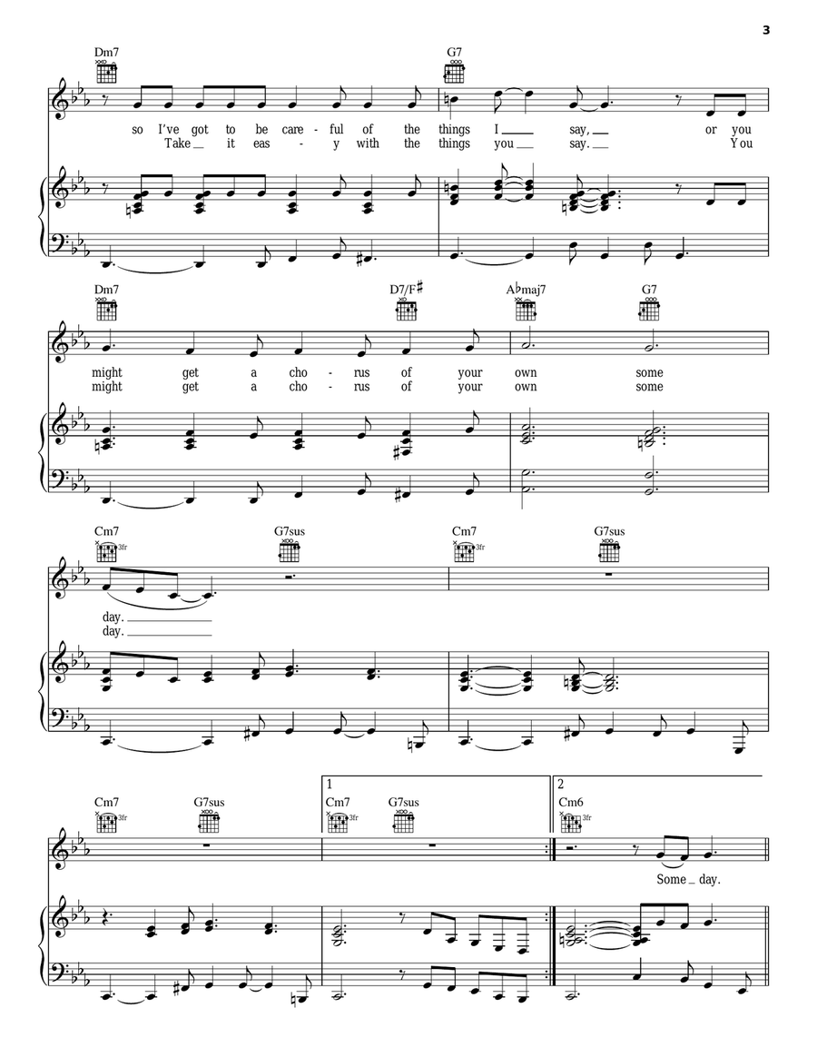 A Chorus Of Your Own Choir scores gallery preview page 3