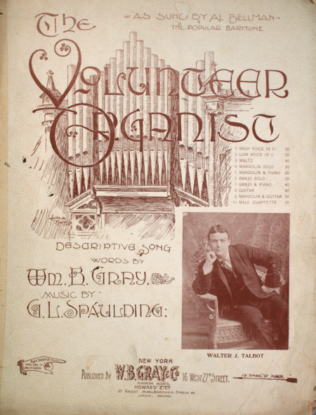 The Volunteer Organist. Descriptive Song