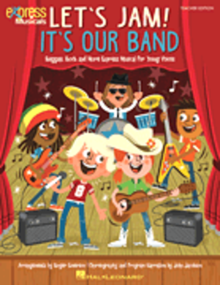 Book cover for Let's Jam! It's Our Band