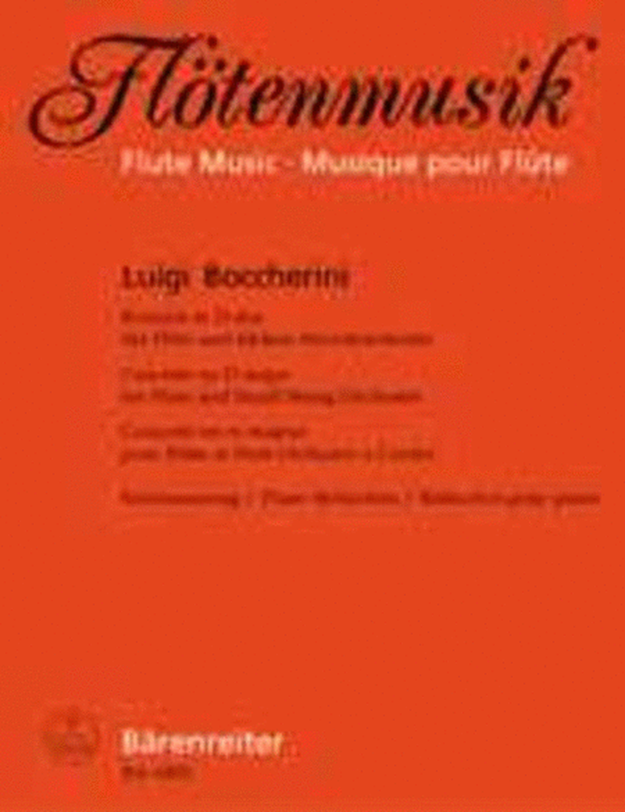 Boccherini - Concerto D Op 27 Flute/Piano