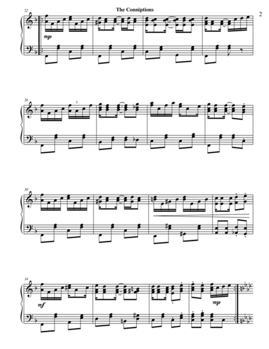 The Conniptions, A Rag, from New Ragtime Piano Music image number null