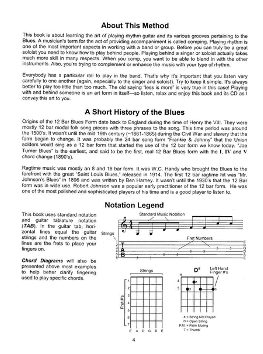 Blues Guitar Method, Level 1 Electric Guitar scores gallery preview page 5