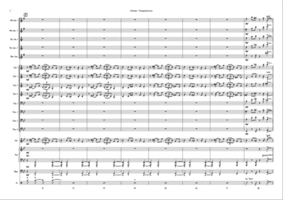 Cherokee Jazz Ensemble scores gallery preview page 4