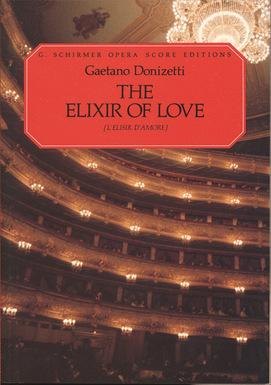 L'elisir d'amore Voice scores gallery preview page 1