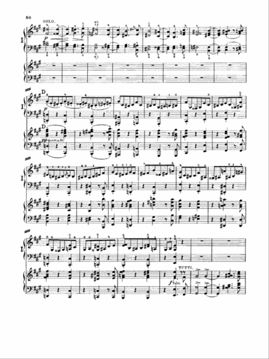 Schumann: Piano Concerto in A Minor, Op. 54 Piano scores gallery preview page 4
