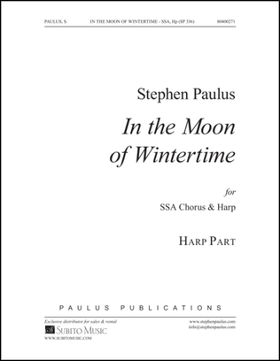 Book cover for In The Moon of Wintertime - HARP part