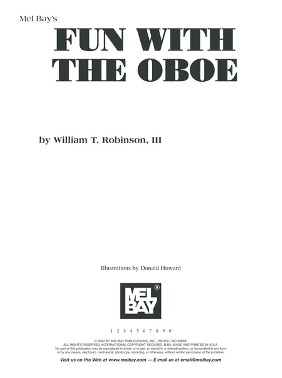 Fun with the Oboe Oboe Solo scores gallery preview page 2