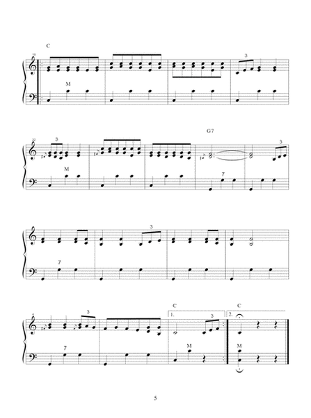 Cajun Two-Step Sheet music for Piano (Solo) Easy