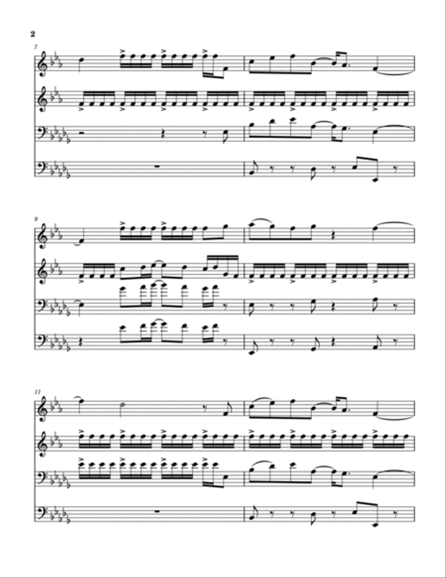 The Turning Point The Turning Point Brass Quartet scores gallery preview page 3