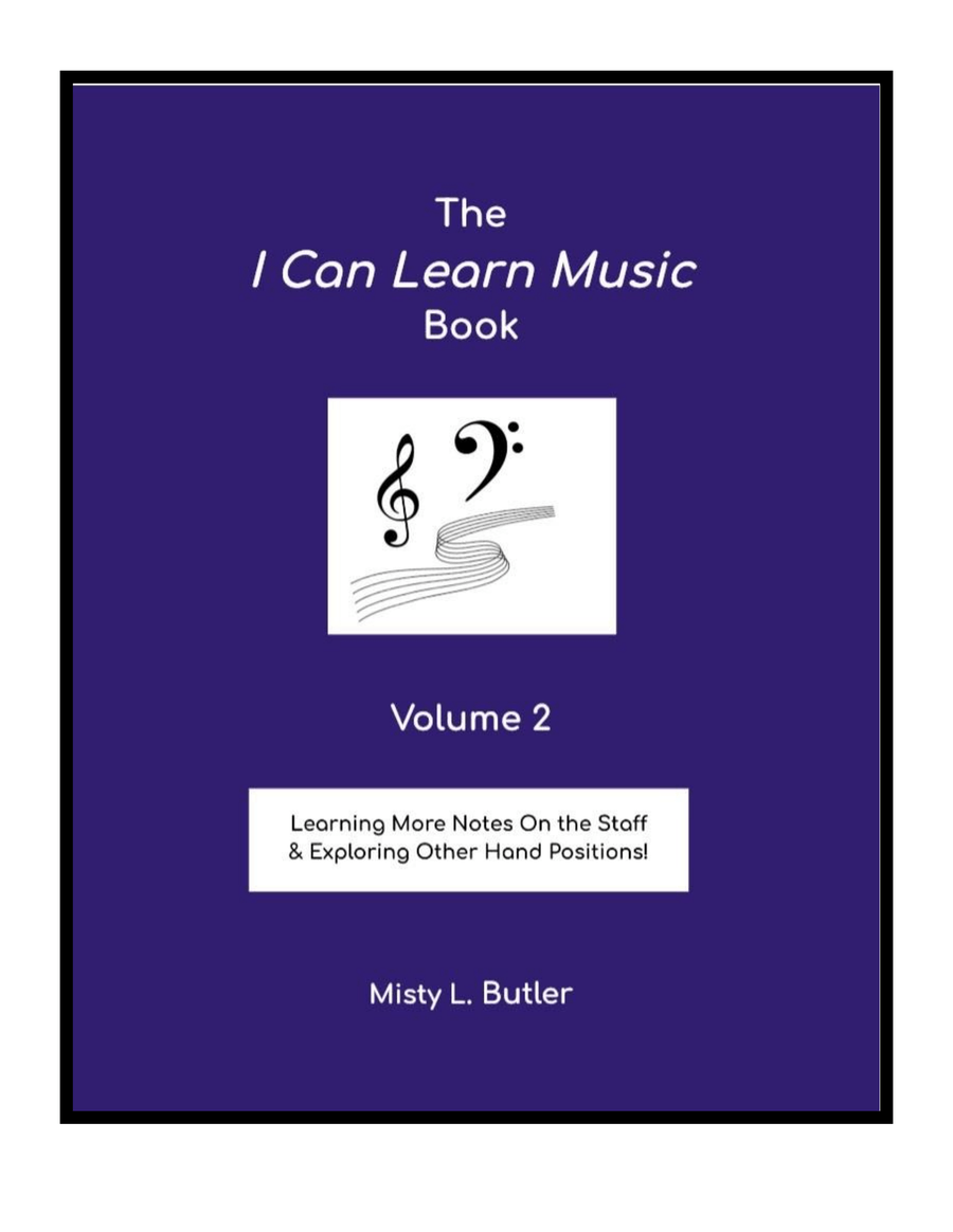 The I Can Learn Music Book, Volume 2 Piano Method scores gallery preview page 1