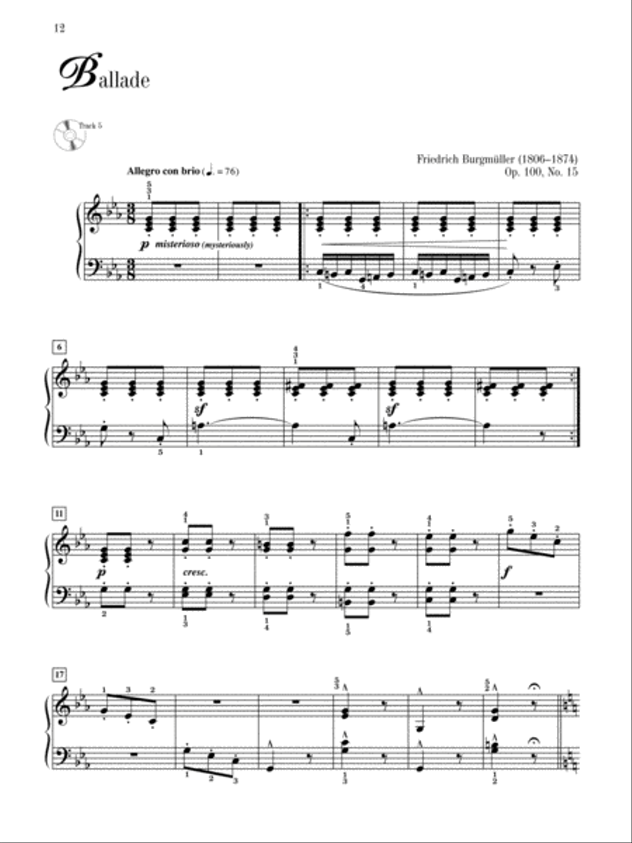 Mastering the Piano, Book 2 Piano Solo scores gallery preview page 4