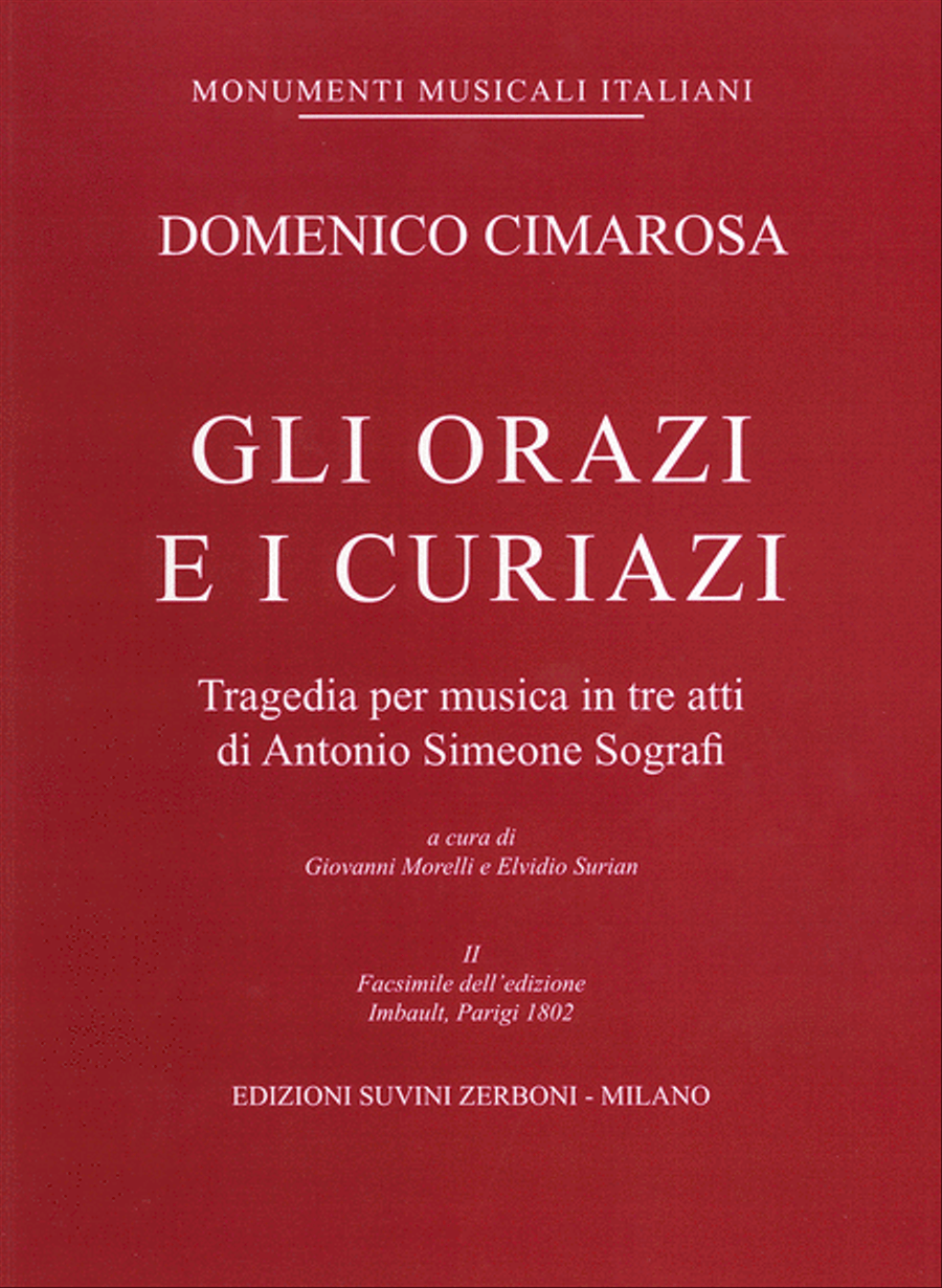 Gli Orazi E I Curiazi Score scores gallery preview page 1