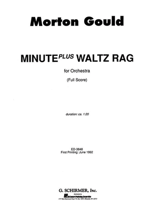 Book cover for Minute Plus Waltz Rag Full Score