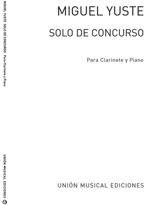 Book cover for Solo De Concurso