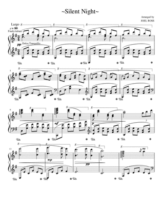 Silent Night Piano Arrangement by Joel Ross (Christmas)