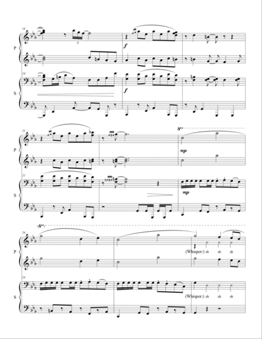 We Don't Talk About Bruno 1 Piano, 4-Hands scores gallery preview page 3
