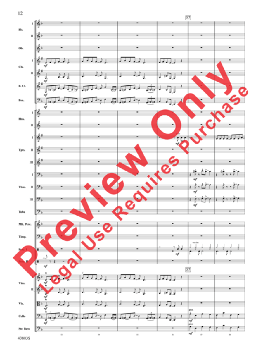 The Doors on Tour Full Orchestra scores gallery preview page 13