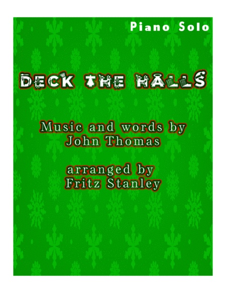 Deck the Halls - Piano Solo image number null