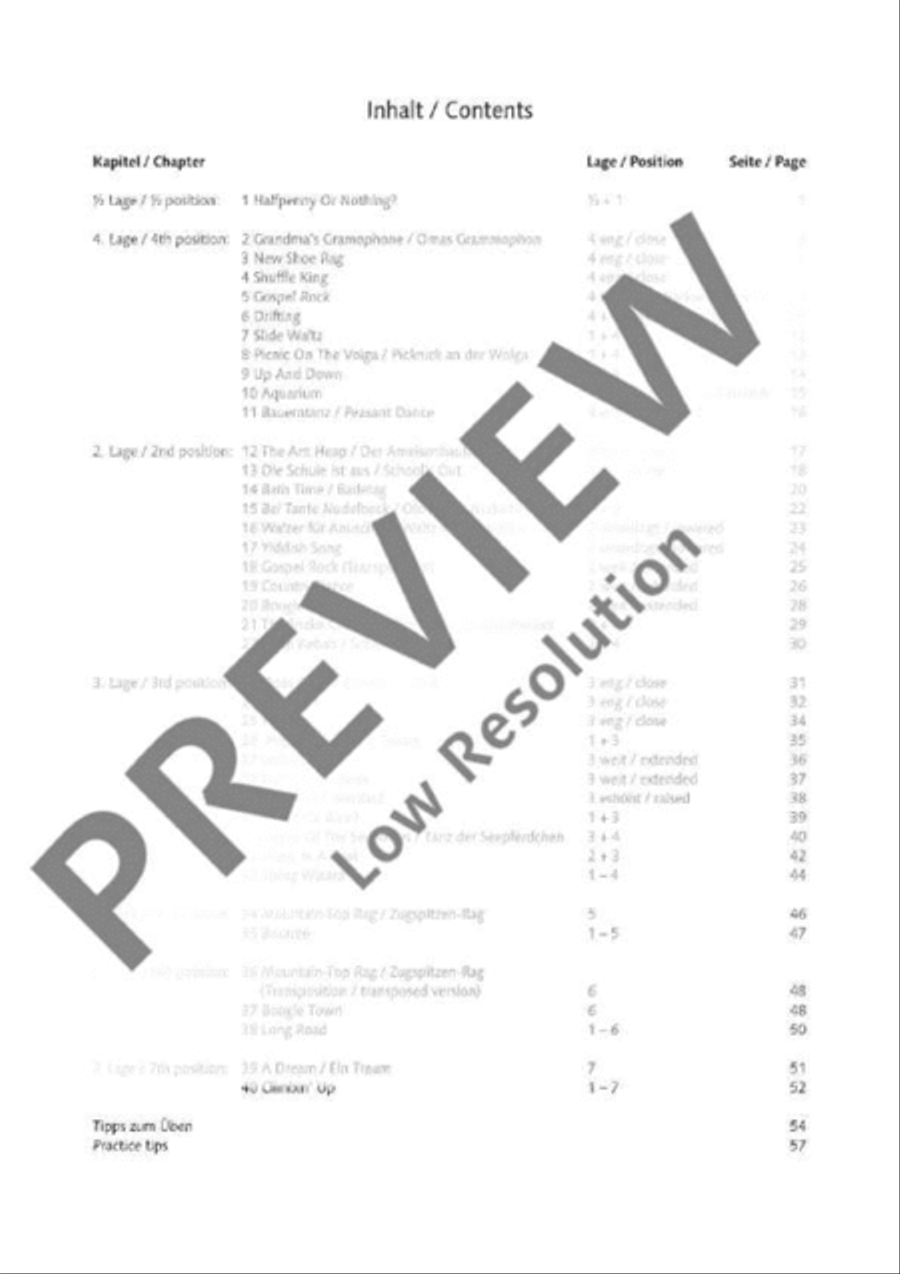 Position Fun Cello scores gallery preview page 3
