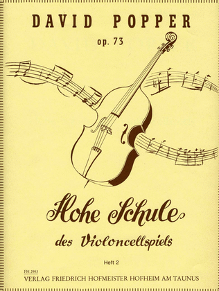 Hohe Schule des Violoncellspiels, op. 73, Heft 2